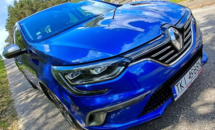 Renault Megane cena 66600 przebieg: 38000, rok produkcji 2018 z Kielce małe 742